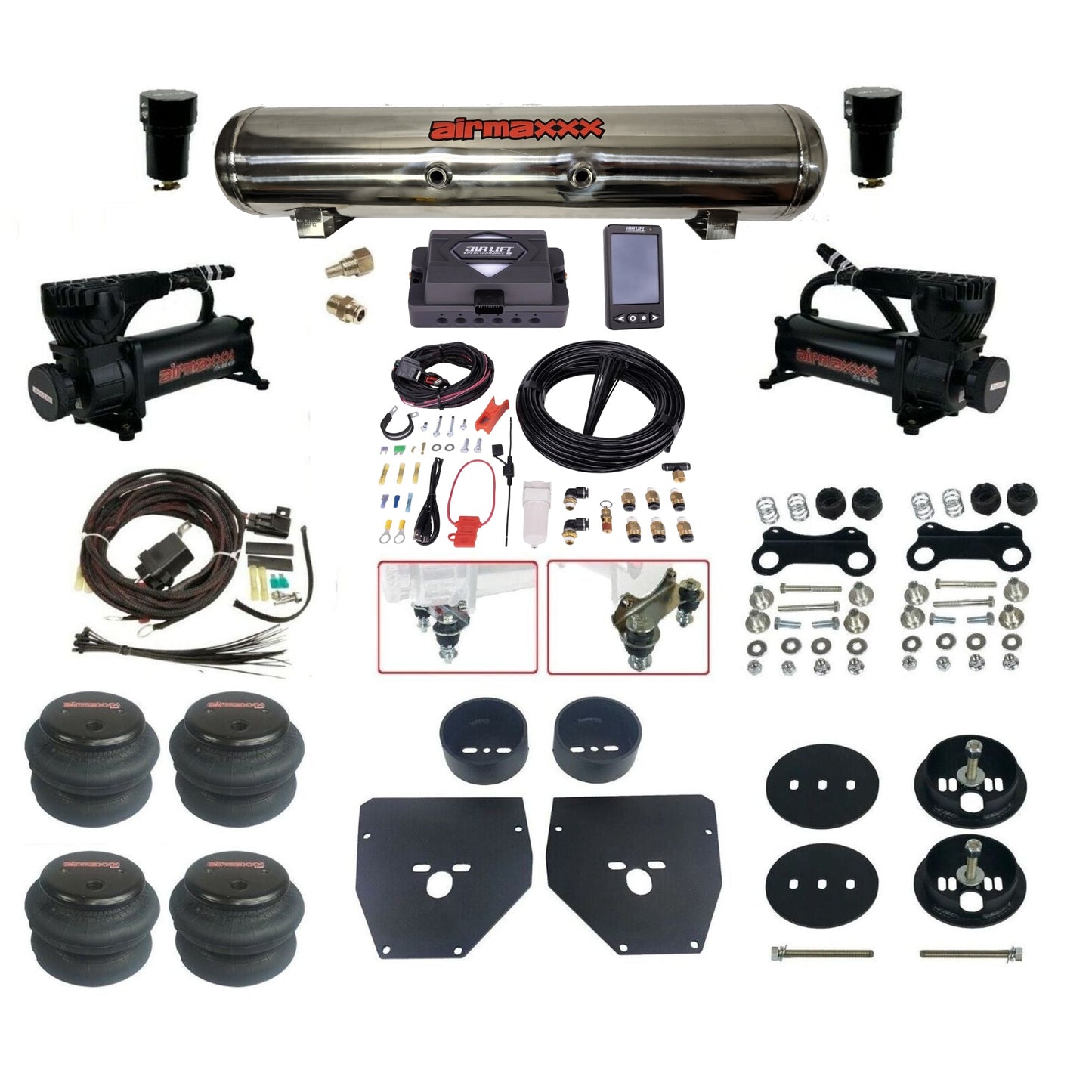 1963–1972 Chevy C10 Air Ride Kit – Air Lift Performance ALP4 27485