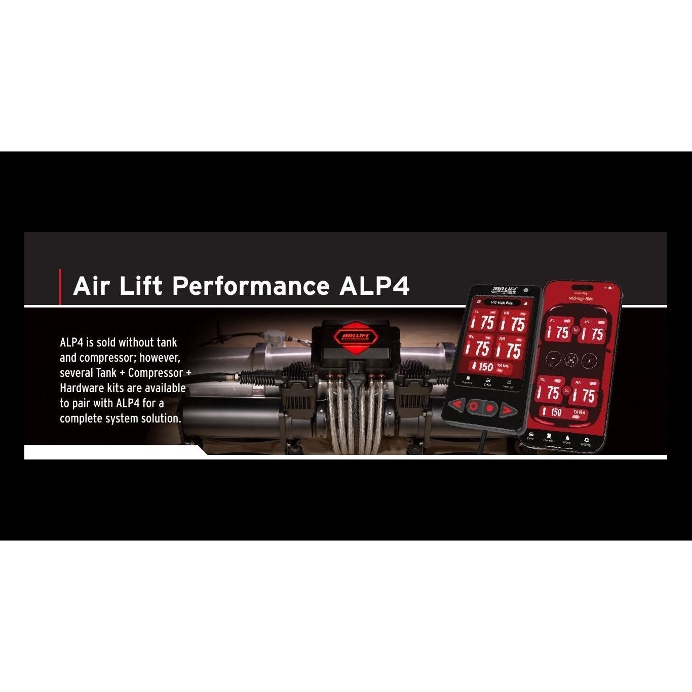 1963–1972 Chevy C10 Air Ride Kit – Air Lift Performance ALP4 27485