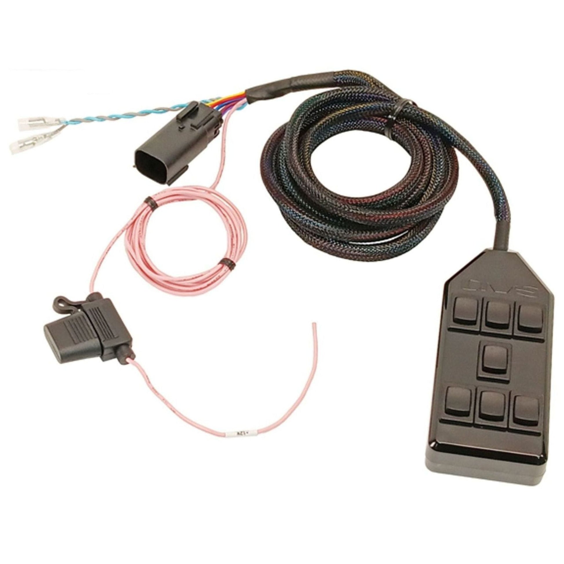 AVS 7 rocker switch box black manual air ride controller