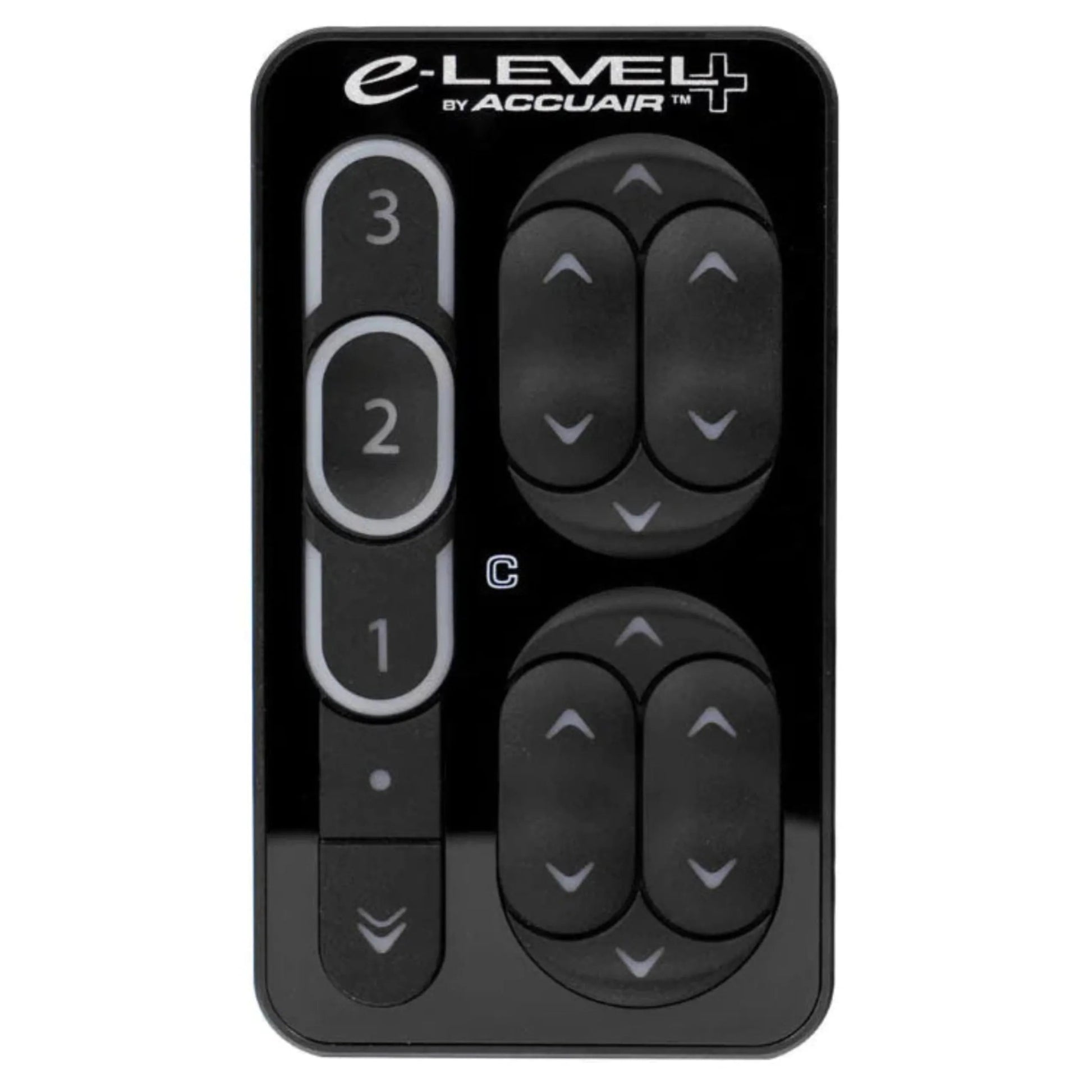 AccuAir TouchPad+ sleek black design