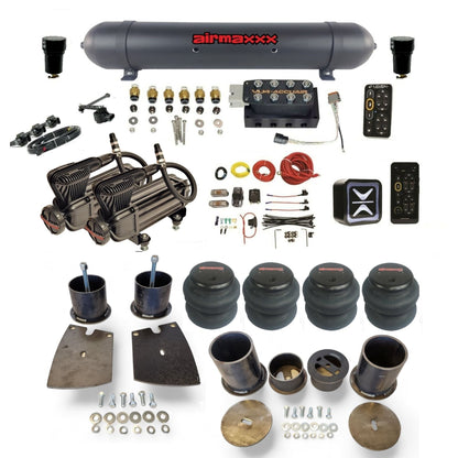 AccuAir E+ Connect VU4 x-series compressors aluminum tank 2600 bags air ride kit for 1961–64 Buick full size cars KBUI61-XB2-57ABK-VU4EHT-WK-HF