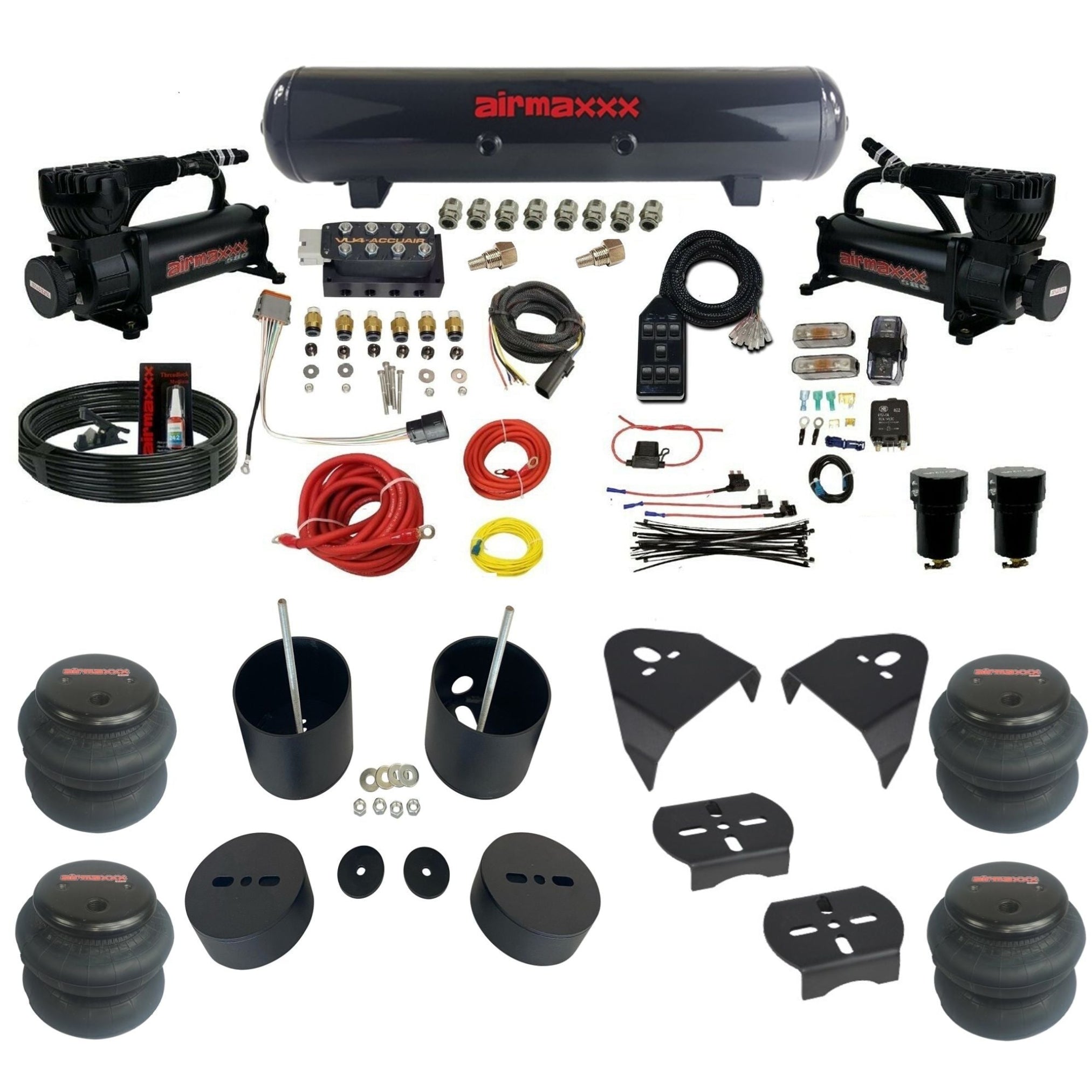 AccuAir VU4 3/8 Air Ride Kit 1988-1998 Silverado Sierra 580