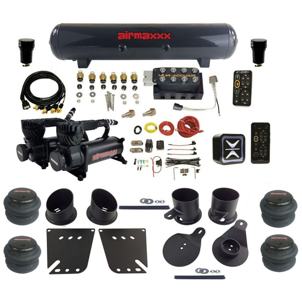 AccuAir e-Level+ Pressure+ VU4 w/airmaxxx X-Series Air Ride Kit