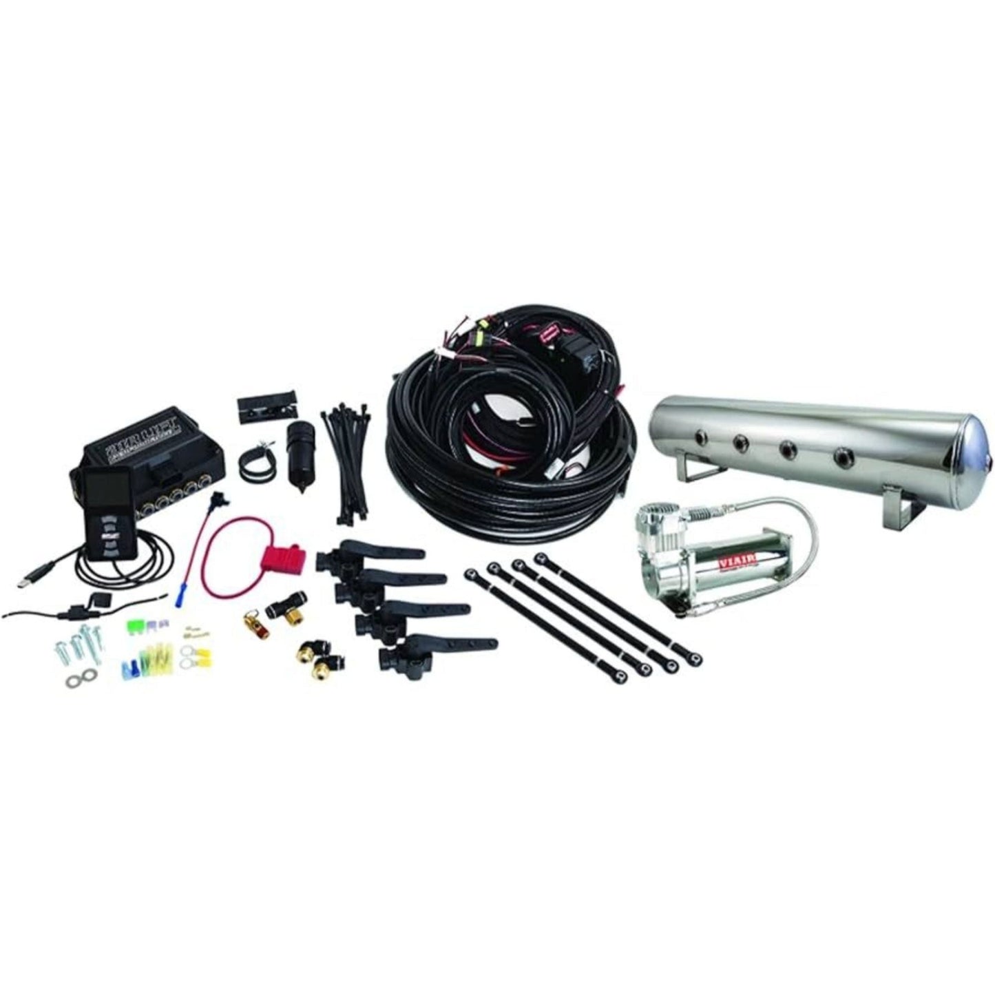Air Lift 3H 27799 kit with 4 gallon polished aluminum tank 444c Viair compressor