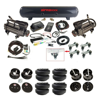 Air Lift 3P 27685 3/8 x-series compressor steel tank airlift bags & brackets air ride kit fits 1961-62 Cadillac K-CAD6162-XB2-57S-27685-WK-3P2D25