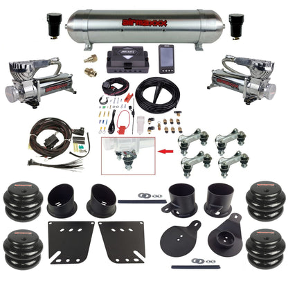 Air Lift Performance ALP4 27485 & airmaxxx Air Ride Kit Fits 1958–64 Impala