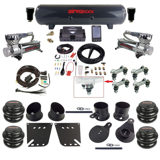 1958–1964 Chevy Impala Air Ride Kit – Air Lift ALP4 27485 with Dual Compressors