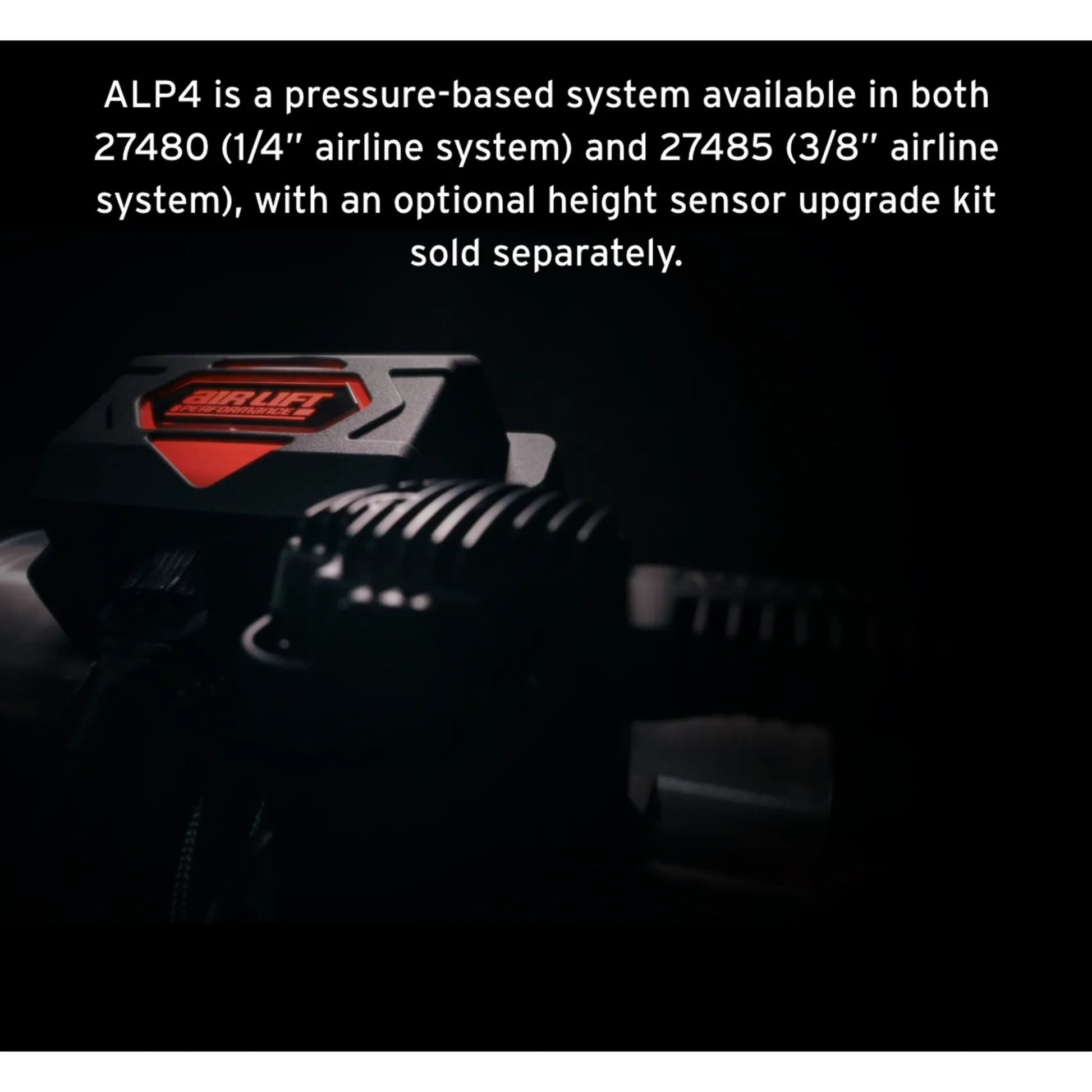 Air Lift ALP4 Pressure based Air Suspension Management System 27480  or 27485