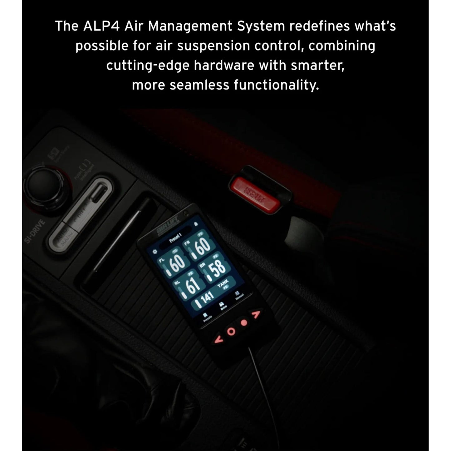 Air Lift ALP4 Pressure based Air Suspension Management System choose 27480  or 27485