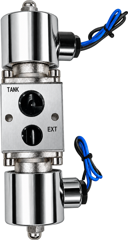 airmaxxx X-Series Chrome 1/2" Fast Air Valve for Air Ride Suspension