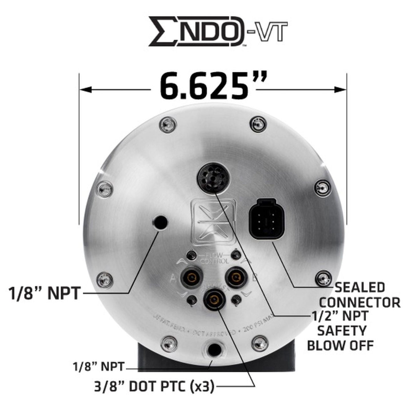 endo vt valve integrated tank