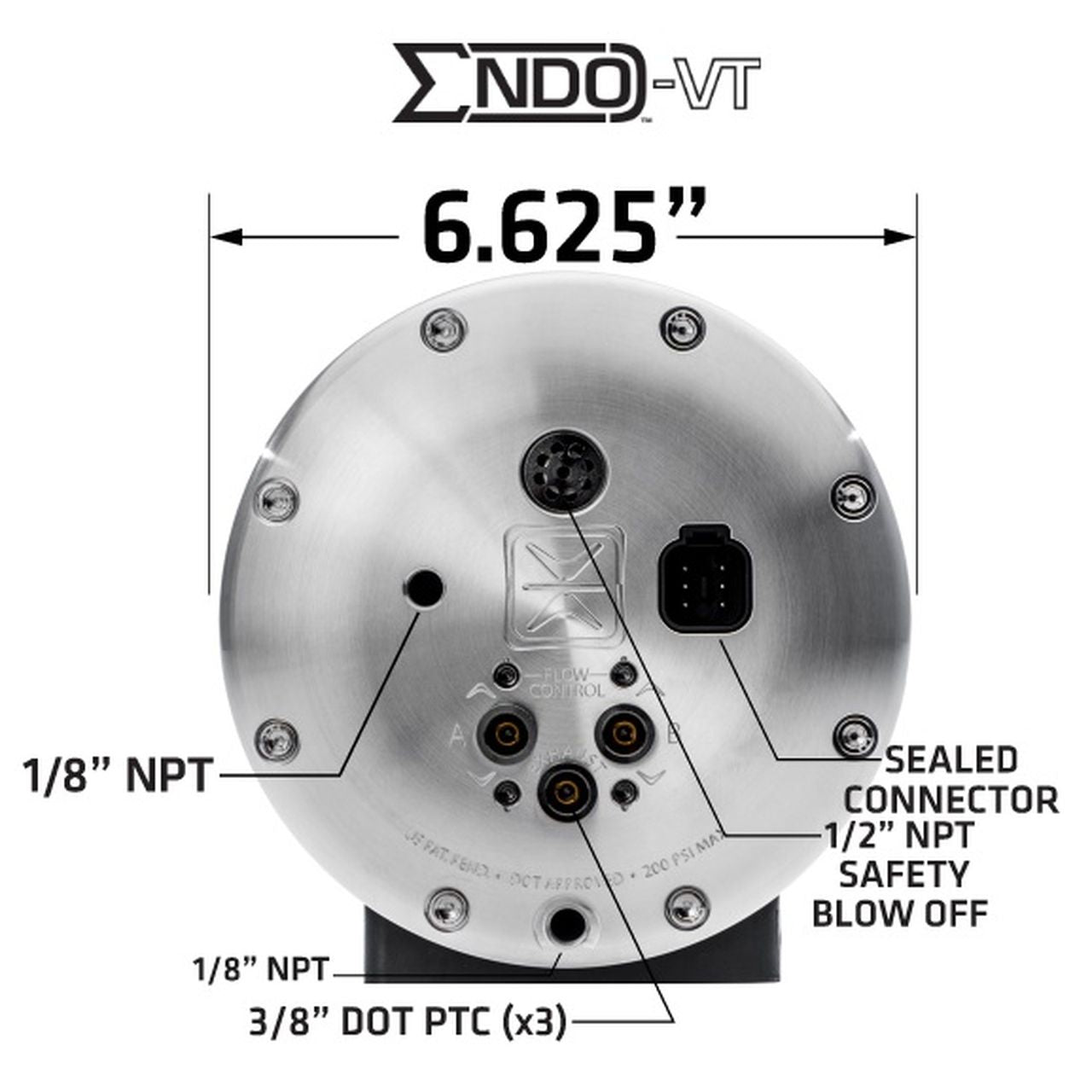 AccuAir Endo-VT Air Management AVS Switch Box Package