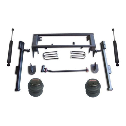 Ekstensive Full rear air suspension kit with 2600 bags notch, bars panhard and hardware for 1999-2006 silverado