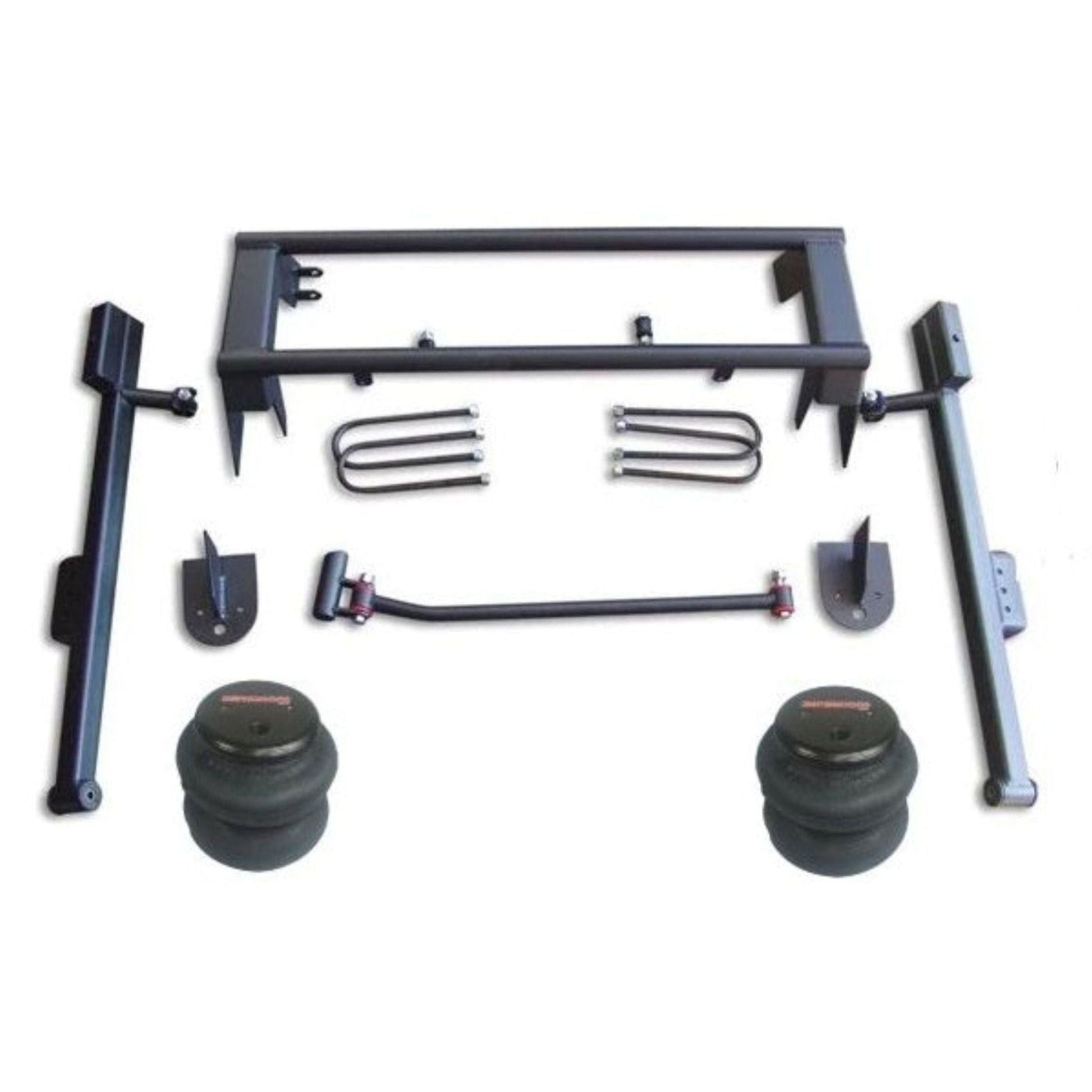 Ekstensive Full rear air suspension kit with 2600 bags notch bars panhard & hardware for 1999-2006 silverado