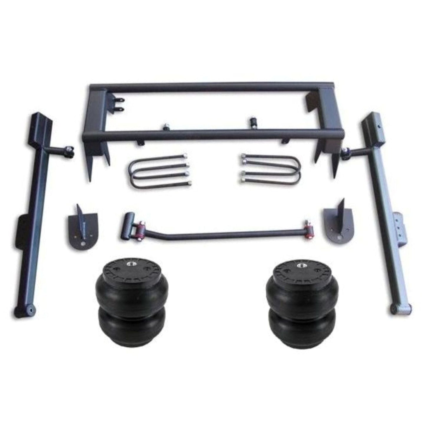 Ekstensive Full rear air suspension kit with SS7 bags notch bars panhard & hardware for 1999-2006 silverado