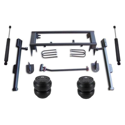 Ekstensive Full rear air suspension kit with SS7 bags notch bars panhard hardware & shocks for 1999-2006 silverado