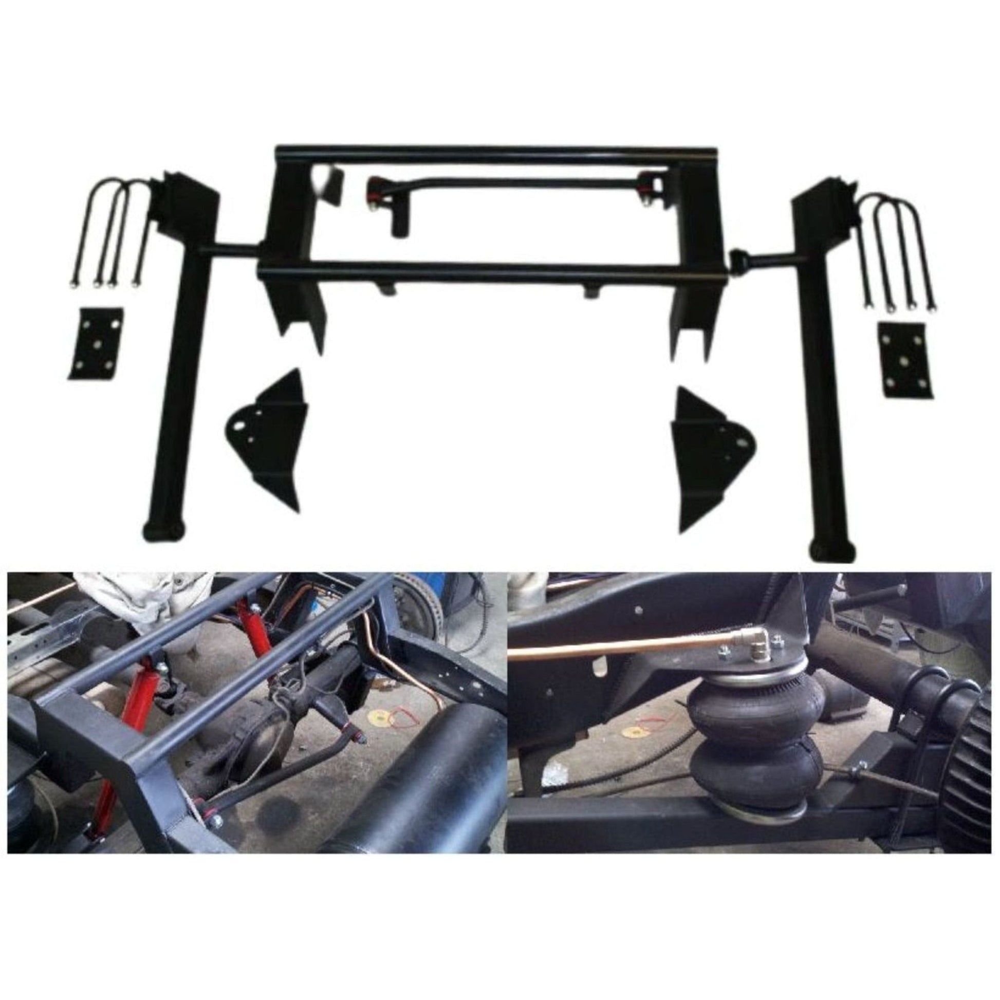 Ekstensive Metal Works Rear Air Suspension Kit for 1973–1987 Chevy C10 trucks