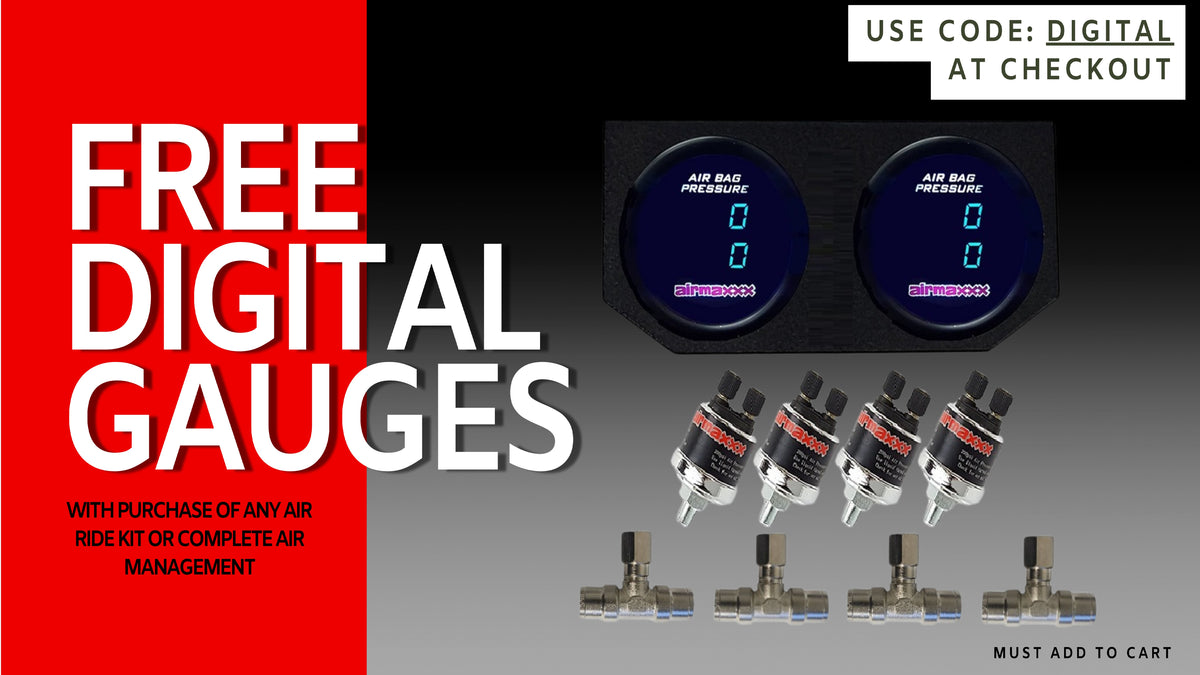 air ride suspension parts & kits at their lowest prices - airslamit