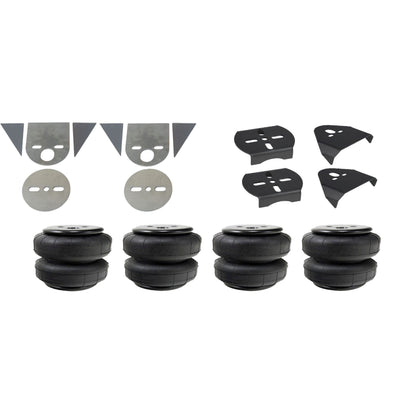 Import torsion bar pickup air ride kit with airlift bags and airmaxxx brackets KTOR-D25