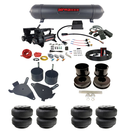 Air Suspension Kit Slam Specialties SV-8C + Mc.1 w/Black 580 Fits 1978-88 GM G-Body