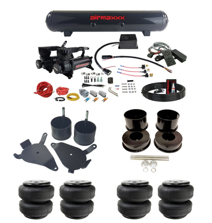 Air Suspension Kit Slam Specialties SV-8C + Mc.1 w/Black 580 Fits 1978-88 GM G-Body