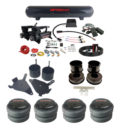 Air Suspension Kit Slam Specialties SV-8C + Mc.1 w/Black 580 Fits 1978-88 GM G-Body