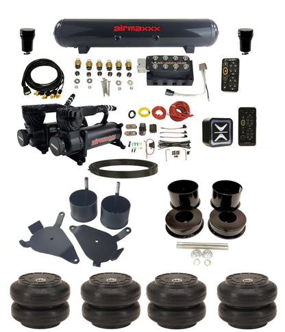 Air Suspension Kit Pressure Presets Accuair E+ Connect & VU4 Black Fits 1978-88 GM G-Body