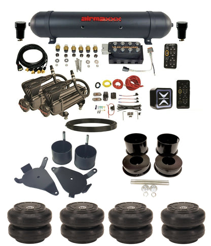 Air Suspension Kit Pressure Presets Accuair E+ Connect & VU4 Black Fits 1978-88 GM G-Body