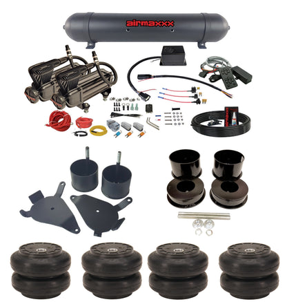 Air Suspension Kit Slam Specialties SV-8C + Mc.1 w/Black 580 Fits 1978-88 GM G-Body