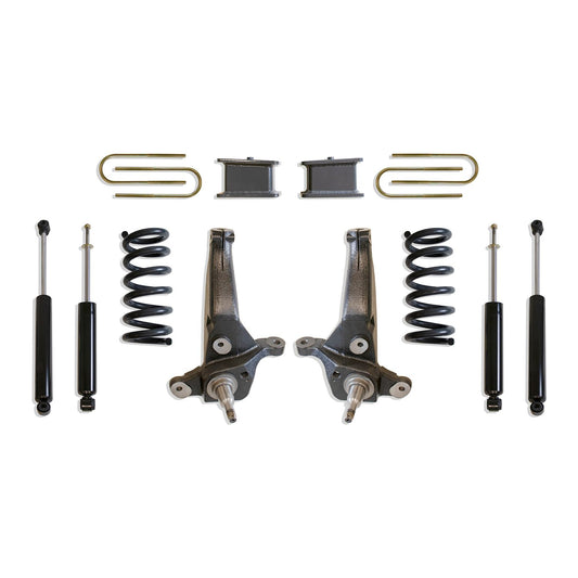 MaxTrac K883063A 6/3 Lift Kit Fits 1998-2000 Ranger 2wd w/Front Coil Springs (non stabilitrak models)