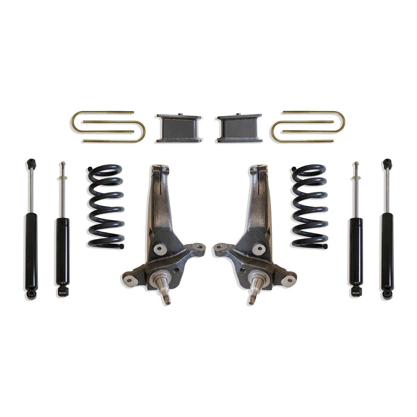 MaxTrac K883063A 6/3 Lift Kit Fits 1998-2000 Ranger 2wd w/Front Coil Springs (non stabilitrak models)