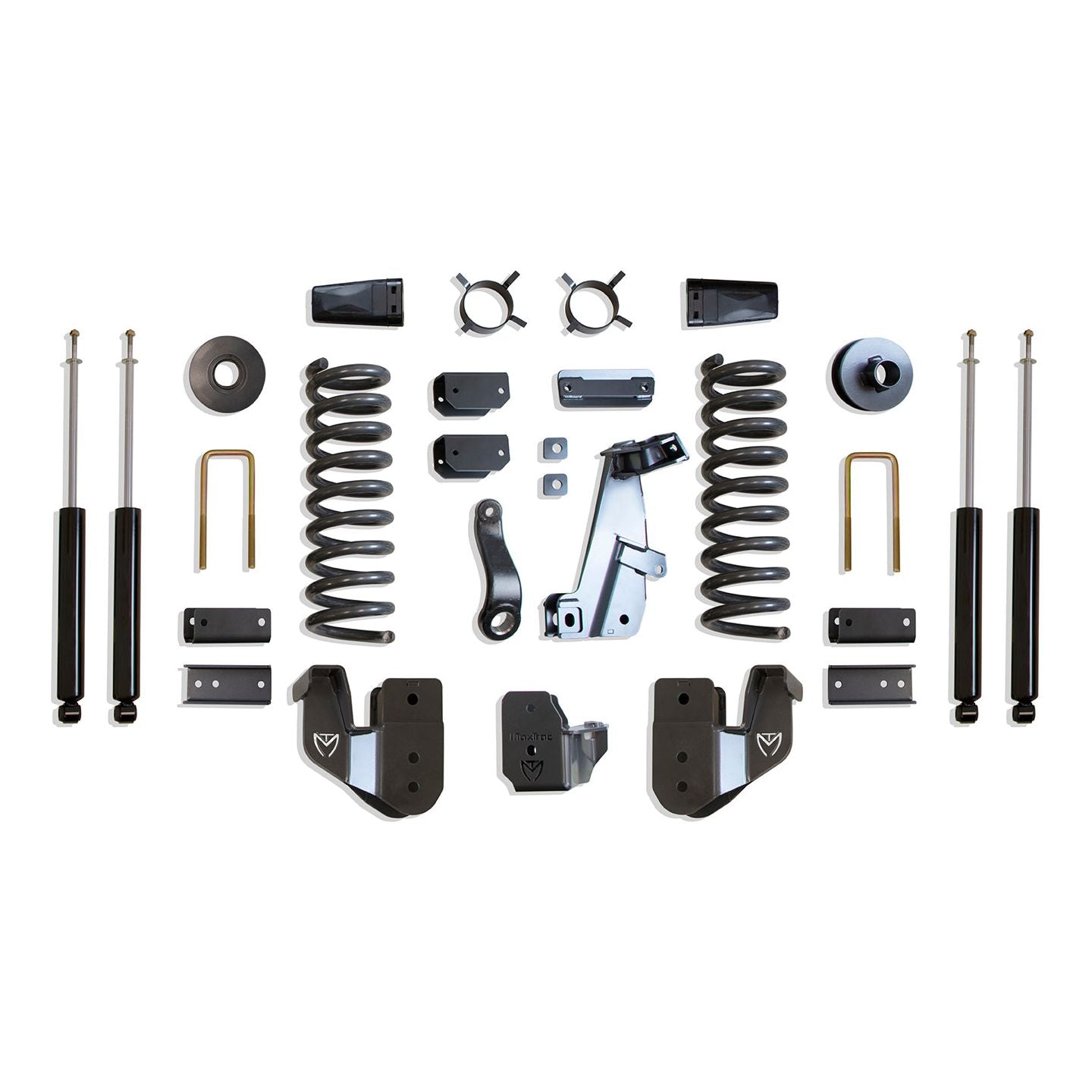 MaxTrac K947241 4/1 MaxPro Lift Kit w/Radius Arm Bushings Fits 2014-18 Ram 2500 4x4