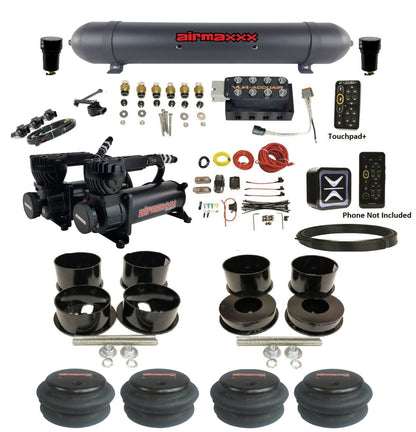 Air Suspension Kit Height Presets Accuair E+ Connect & VU4 Fits 1971-96 GM B-Body