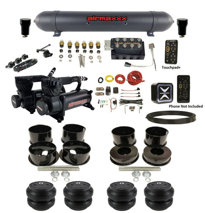 Air Suspension Kit Height Presets Accuair E+ Connect & VU4 Fits 1971-96 GM B-Body