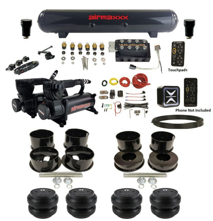 Air Suspension Kit Height Presets Accuair E+ Connect & VU4 Fits 1971-96 GM B-Body