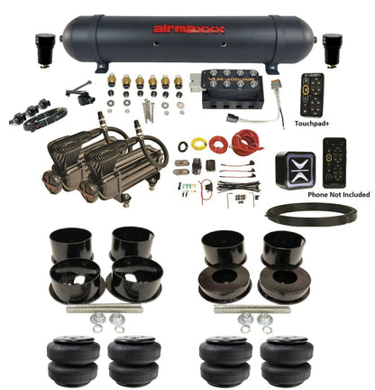 Air Suspension Kit Height Presets Accuair E+ Connect & VU4 Fits 1971-96 GM B-Body