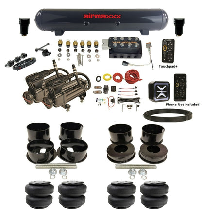 Air Suspension Kit Height Presets Accuair E+ Connect & VU4 Fits 1971-96 GM B-Body