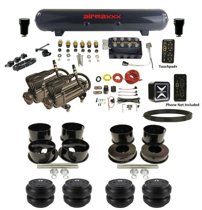 Air Suspension Kit Height Presets Accuair E+ Connect & VU4 Fits 1971-96 GM B-Body