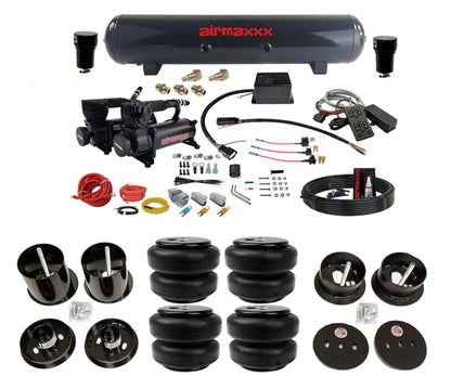 Air Suspension Kit Slam Specialties SV-8C + Mc.1 w/Black 580 Fits 1963-64 Cadillac