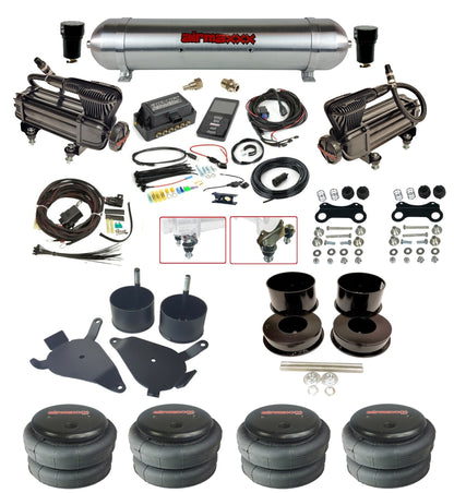 3/8" Air Suspension Kit Pressure Presets 3P Air Lift 27685 w/Chrome 580 Fits 1978-88 GM G-Body