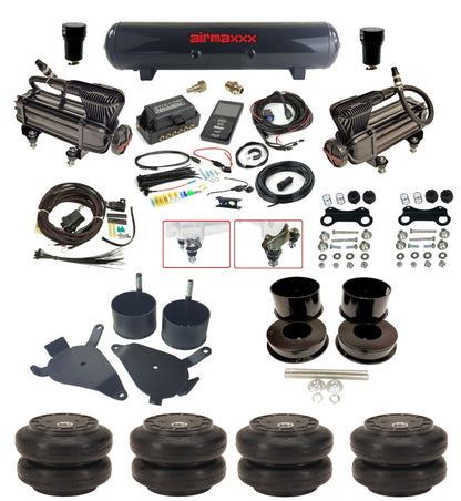 3/8" Air Suspension Kit Pressure Presets 3P Air Lift 27685 w/Chrome 580 Fits 1978-88 GM G-Body