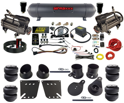 Air Suspension Level Ride Pressure Only Kit Black 580 Fits 1958-64 Impala