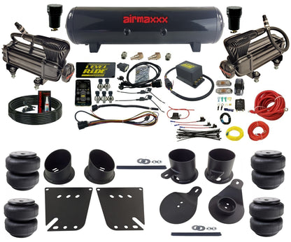 Air Suspension Level Ride Pressure Only Kit Black 580 Fits 1958-64 Impala