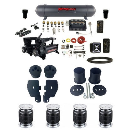 AccuAir e-Level+ Height+ VU4 w/X-Series Air Suspension Kit Fits 1965-70 Impala