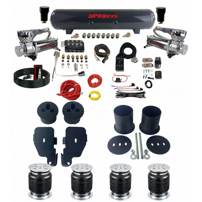 Accuair VU4 & airmaxxx Chrome 580 Air Ride Suspension Kit Fits 1965–70 Impala