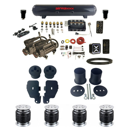 AccuAir e-Level+ Height+ VU4 w/X-Series Air Suspension Kit Fits 1965-70 Impala