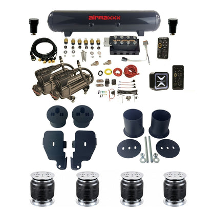 AccuAir e-Level+ Pressure+ VU4 X-Series Air Ride Kit Fits 1965-1970 Chevy Impala