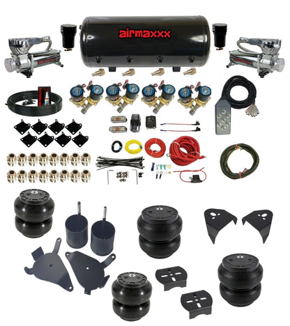 Complete 1/2" Air Suspension Kit 8 Gallon Tank Fits 1982-05 S10 2wd