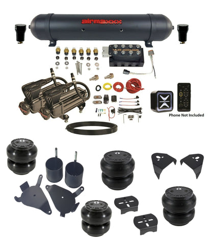 Air Suspension Kit Accuair E+ Connect VU4 with X-Series Fits Chevy 1982-05 S10/S15/Sonoma