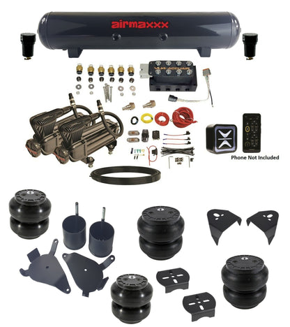 Air Suspension Kit Accuair E+ Connect VU4 with X-Series Fits Chevy 1982-05 S10/S15/Sonoma